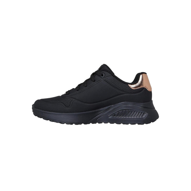 Pantofi sport femei Skechers Uno Lite - Shimmer Along, Negru