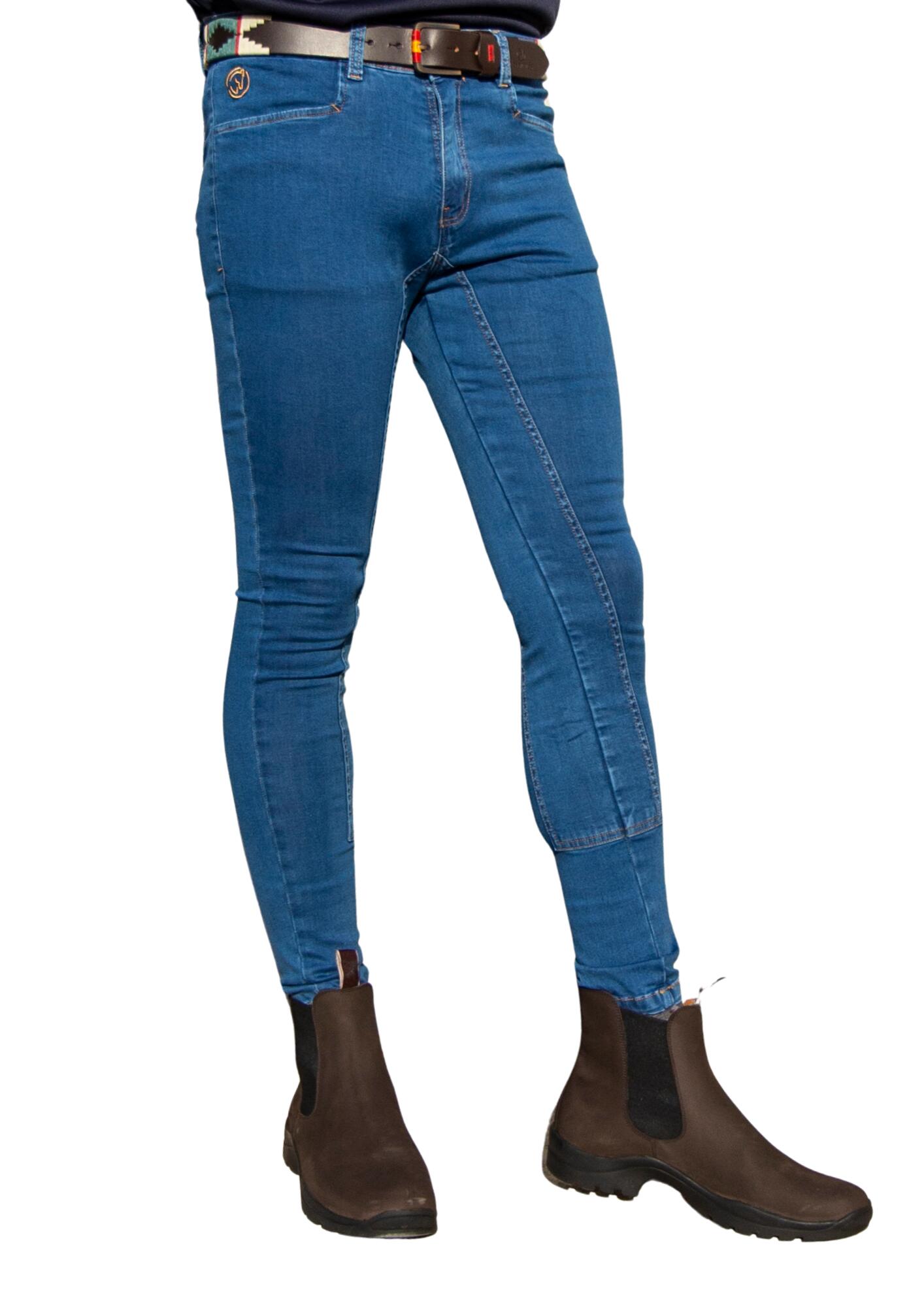 Pantalón breeche jeans  Los Nietos  | 38 | Jeans ácido 2/6