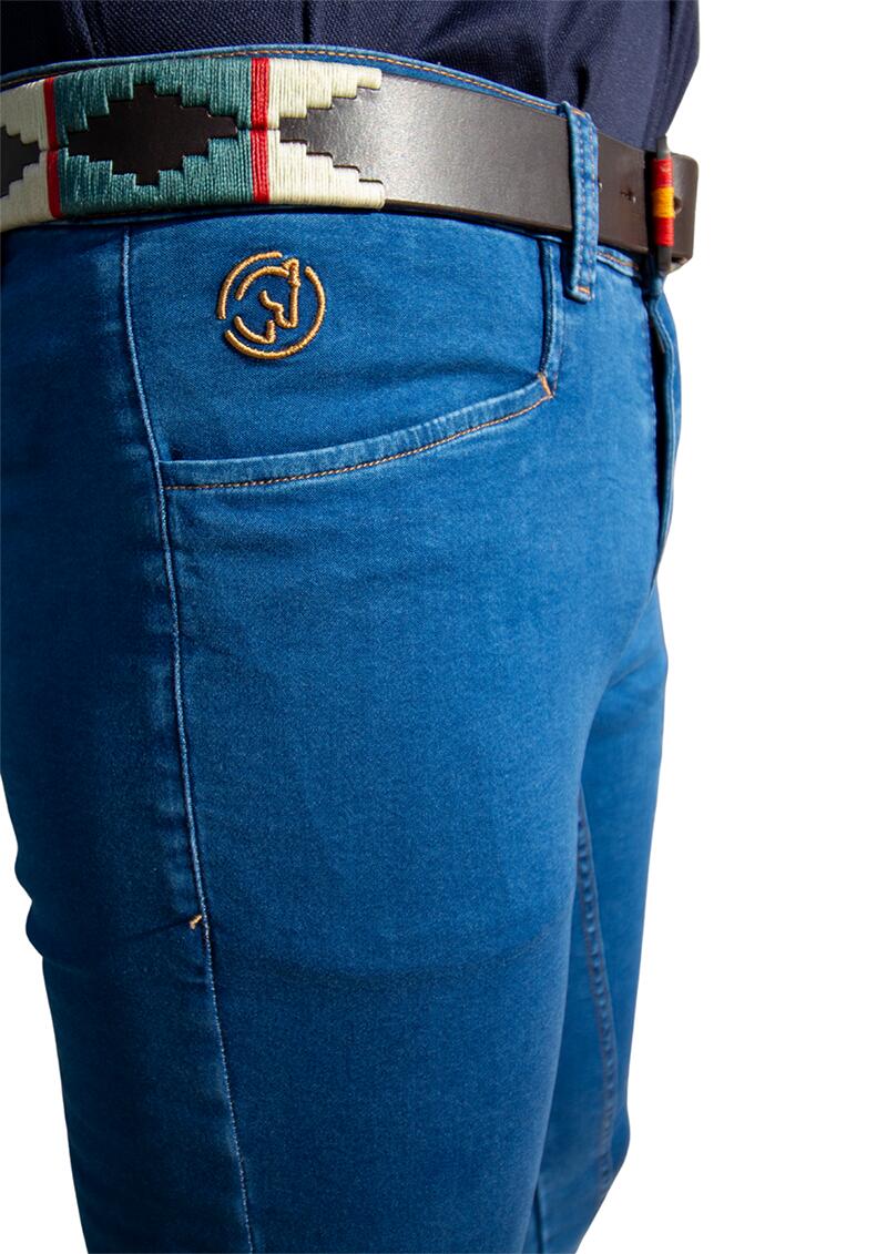 Pantalón breeche jeans  Los Nietos  | 38 | Jeans ácido 4/6