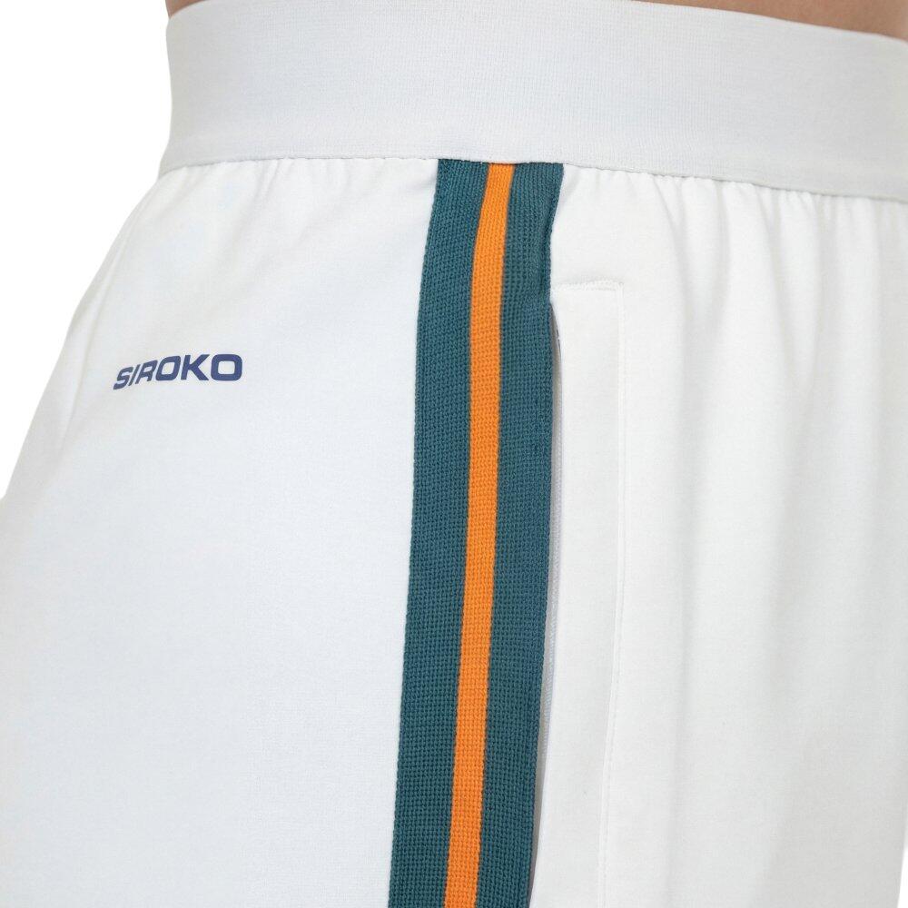Pantalon de tennis jambes larges femme Volley-W White Blanc 5/6