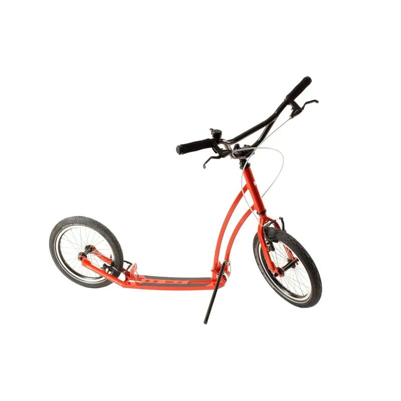 Mibo Mastr 16 - Foldable Adult Scooter, 16" Wheels, Red