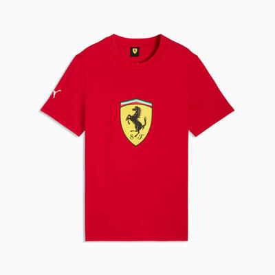 Puma T-shirt Scuderia Ferrari Col Shield Bambino