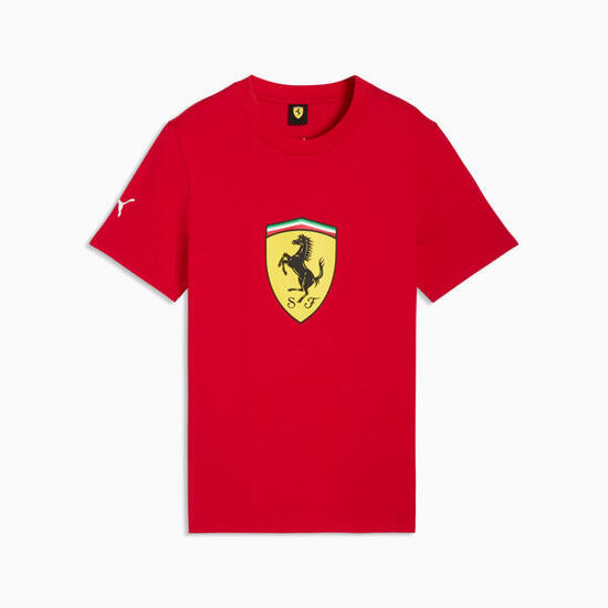 Puma T-shirt Scuderia Ferrari Col Shield Bambino