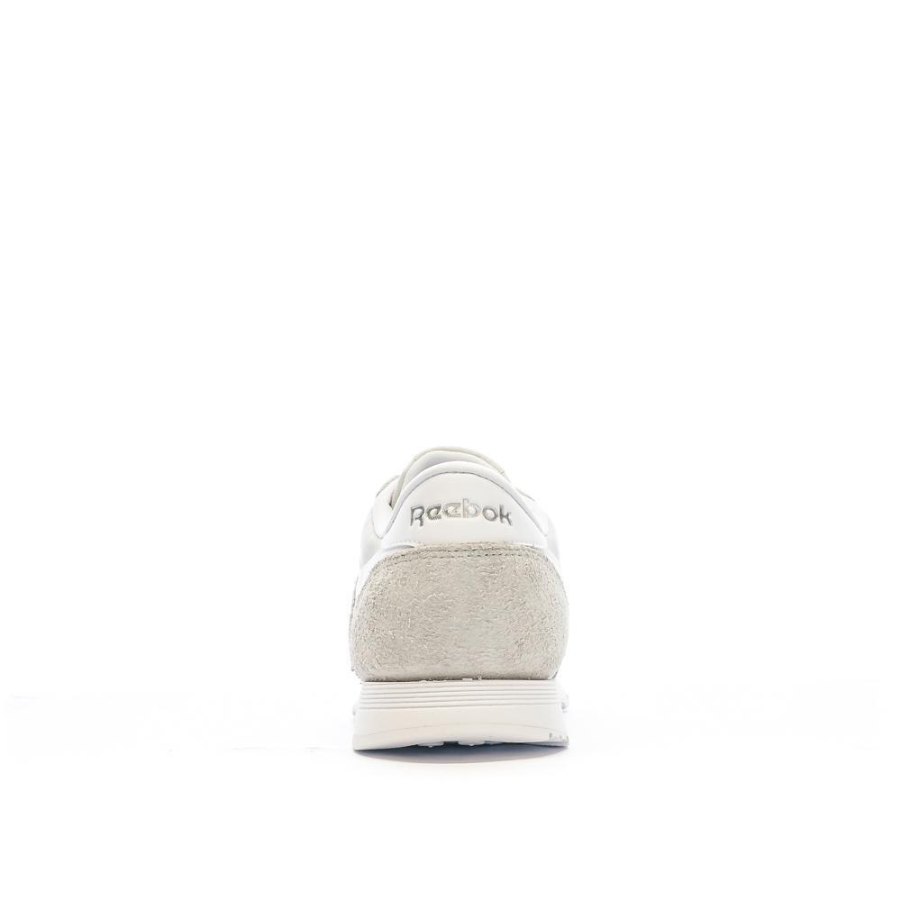 Baskets Blanches/Grises Femme Reebok Cl Nylon 100033441 3/7