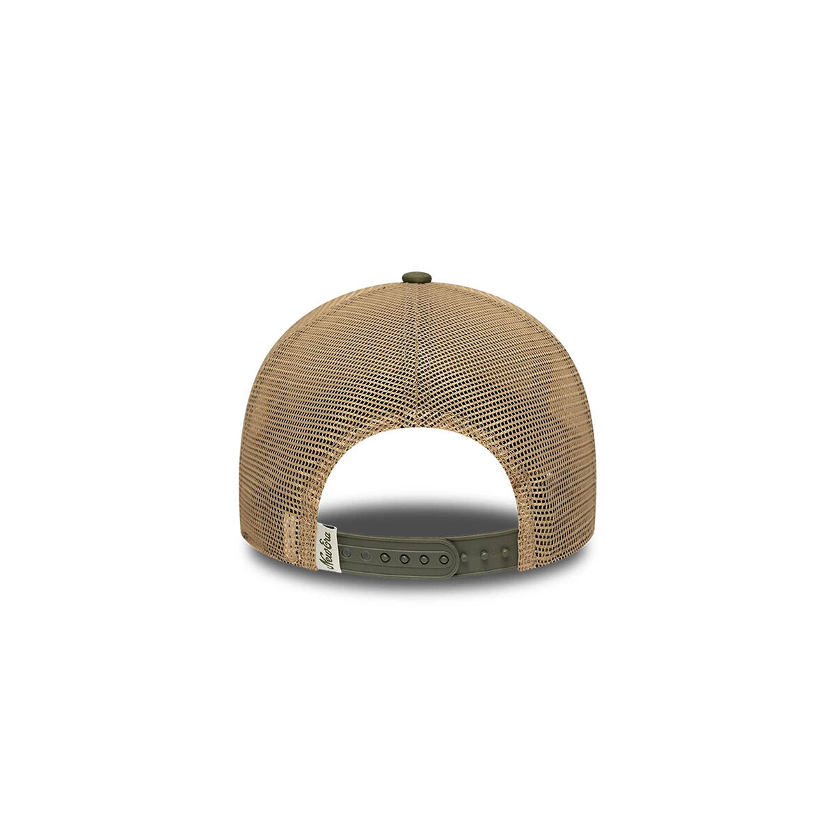 New Era 9FORTY Trucker Cap MC AF dunkelgrün/beige 4/5