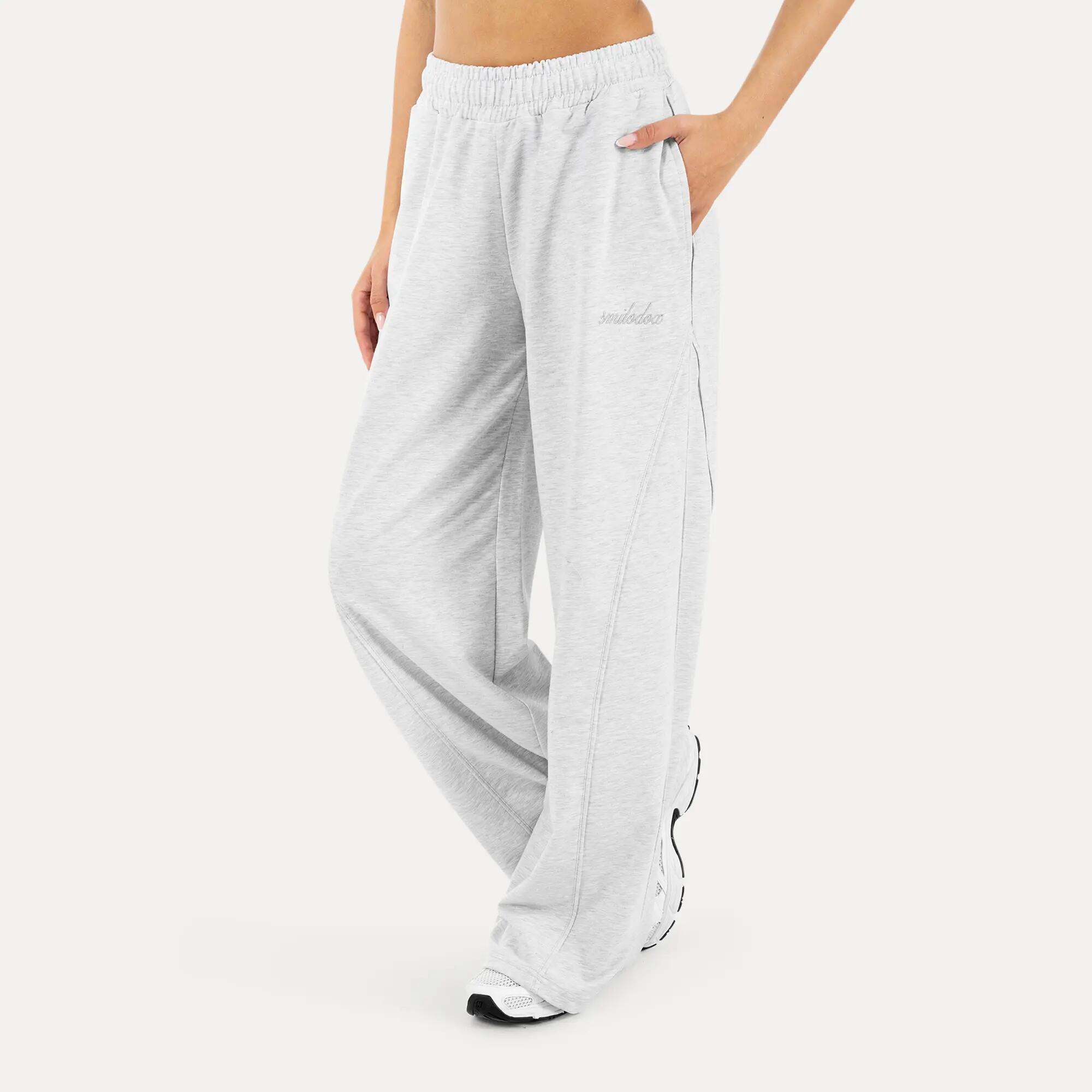 Damen Jogginghose Ylena Grau Melange 2/6