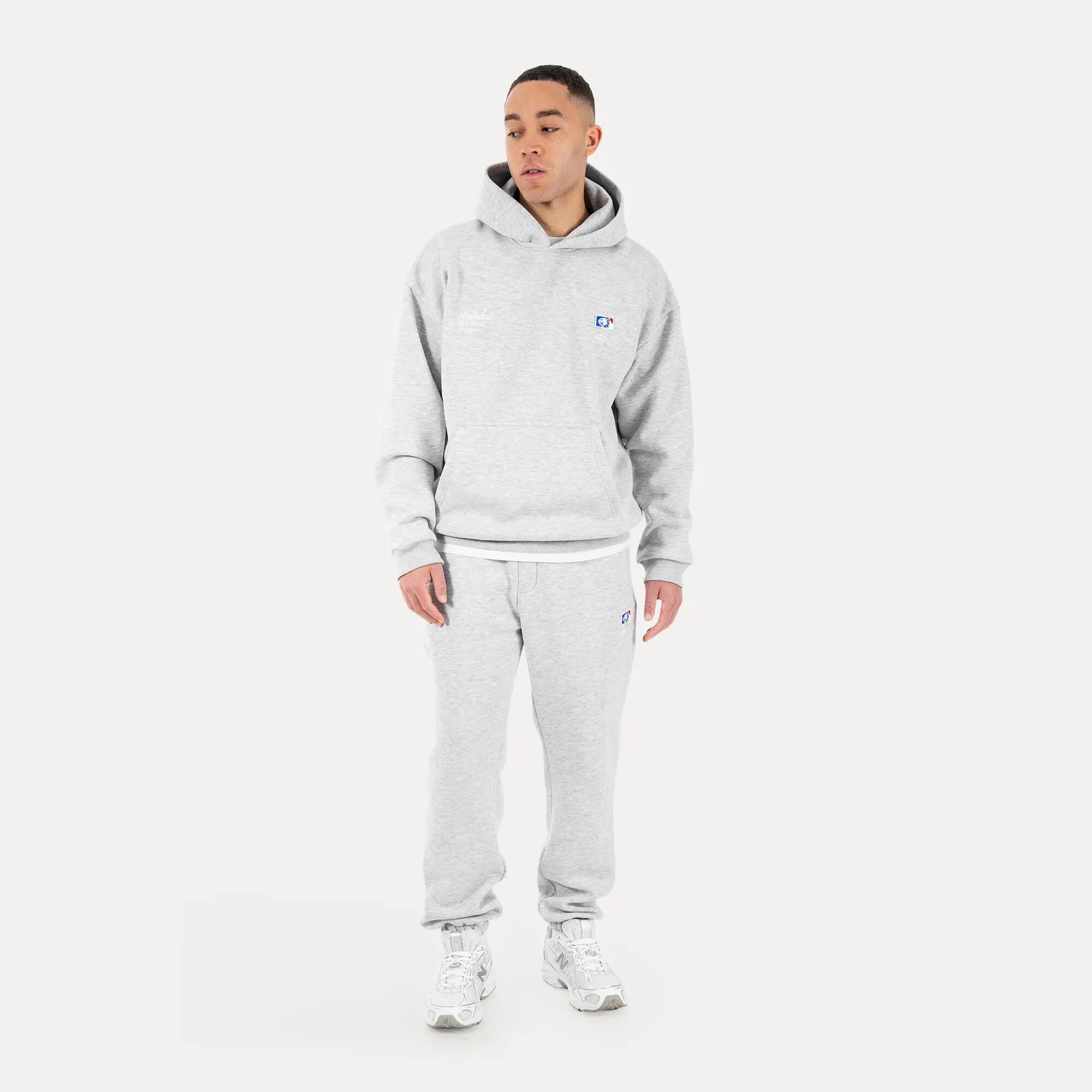 Herren Hoodie Striver Grau Melange 3/6
