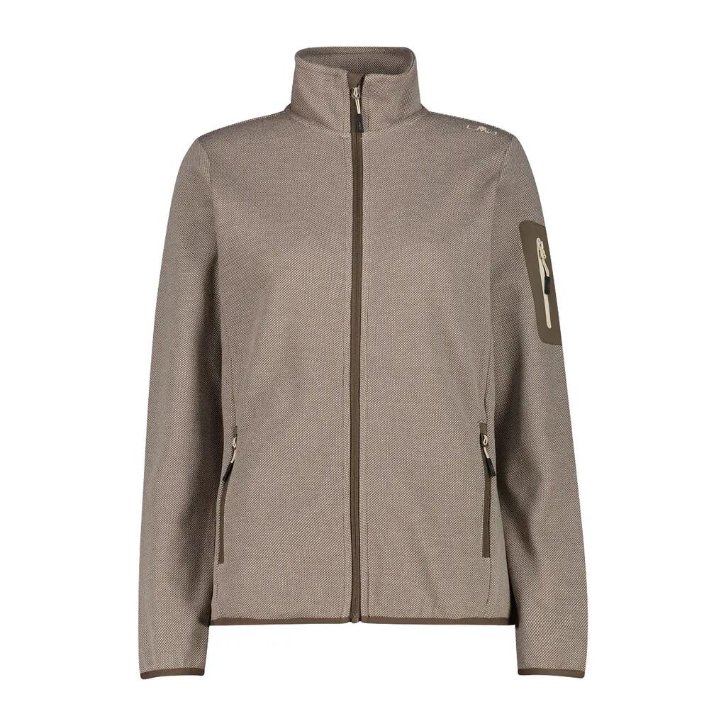 Women's zipped fleece CMP