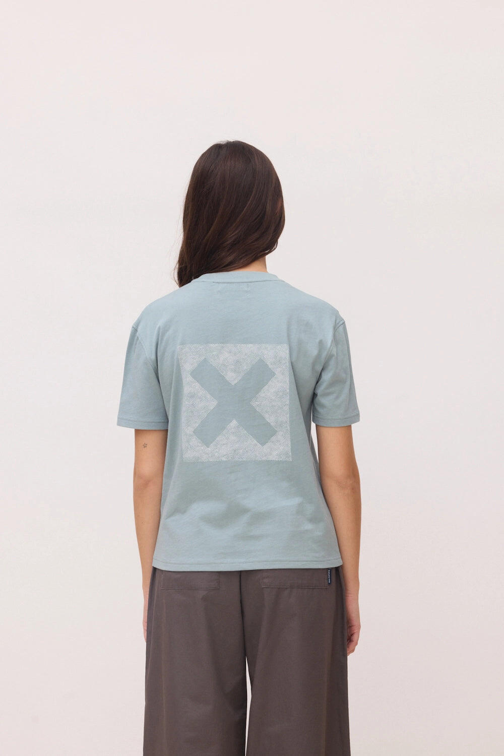 Camiseta Mujer Blue Banana Mist de Algodón 100% Orgánico 2/3