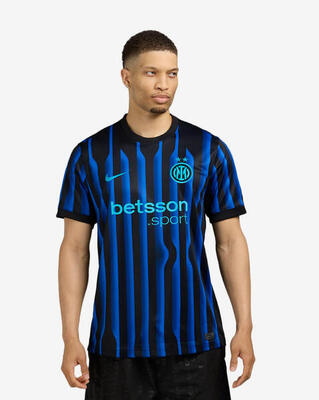 Fc Inter Maglia Gara Home Nike 2025/26 + Stampa Omaggio