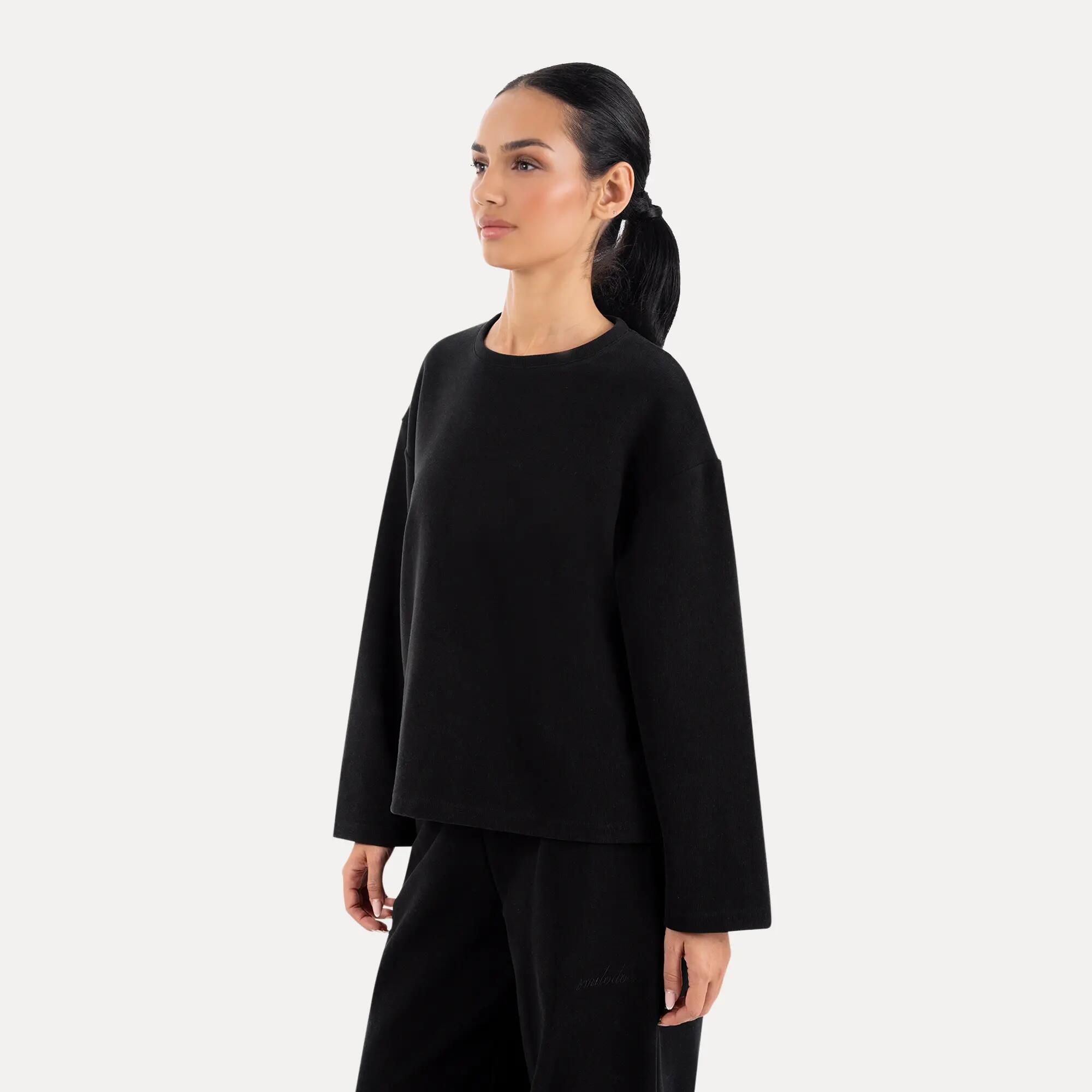 Damen Longsleeve Sirel Schwarz 2/6