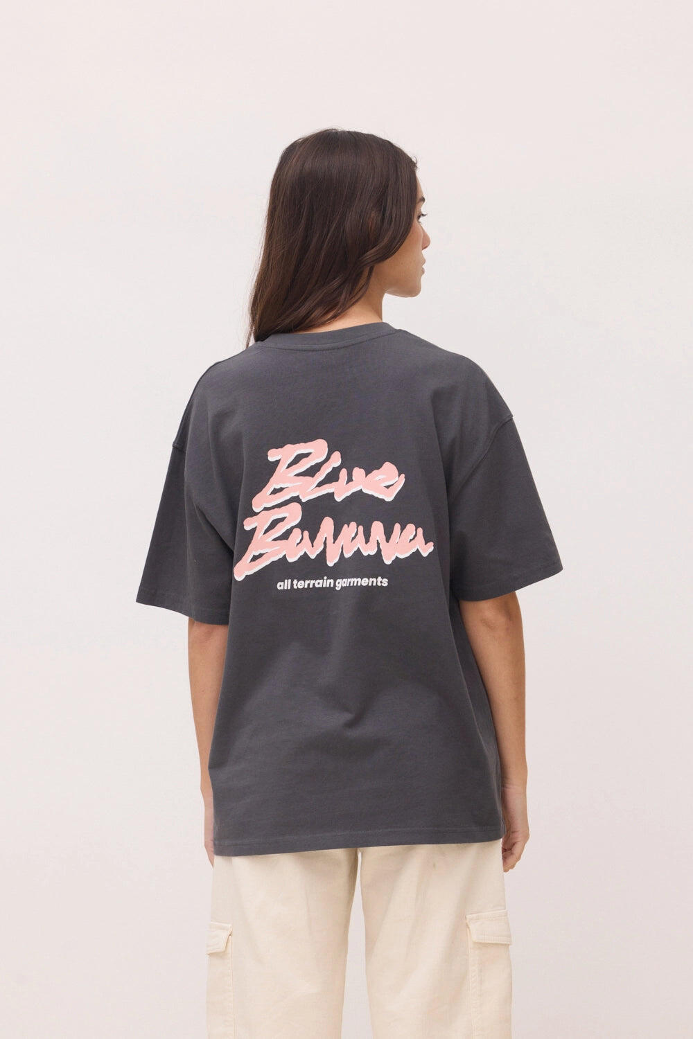 Camiseta Blue Banana Antracita de Algodón 100% Orgánico 5/6