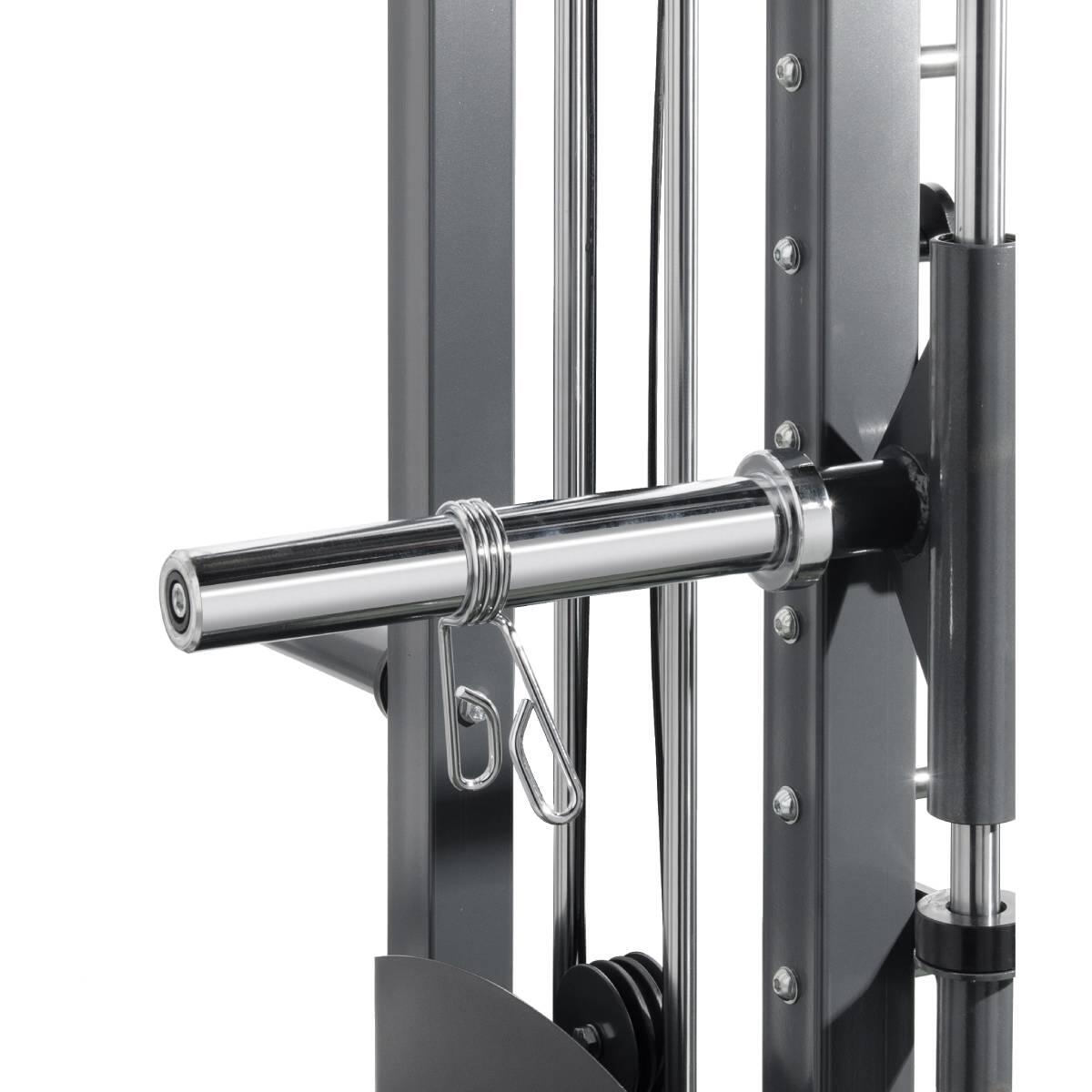 Multipower - Machine Smith Professionnelle avec Double Poulie + Rack FT3 4/5