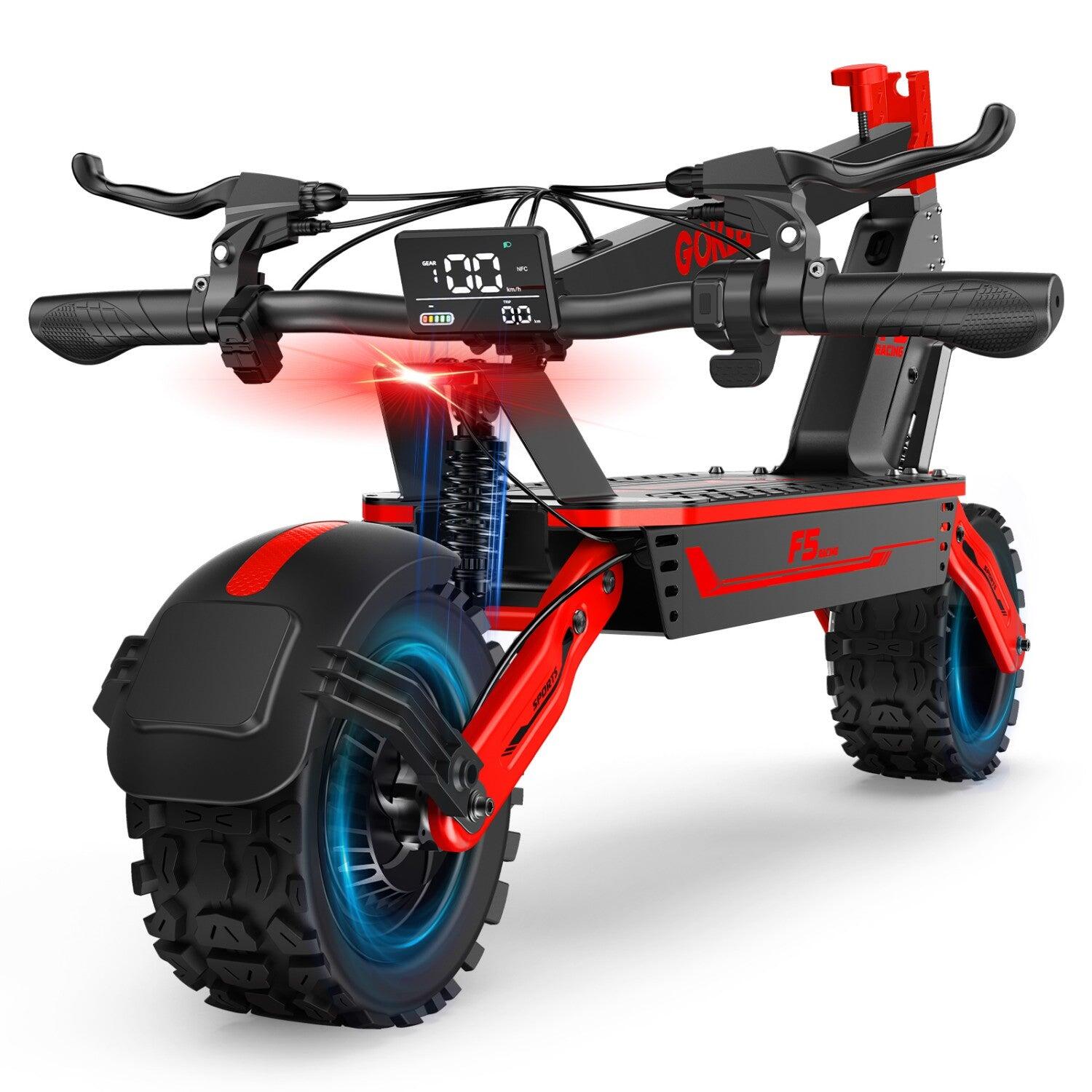 GOKEEP F5 e-bike 1000W 52V20Ah 43 milhas Vermelho 3/5