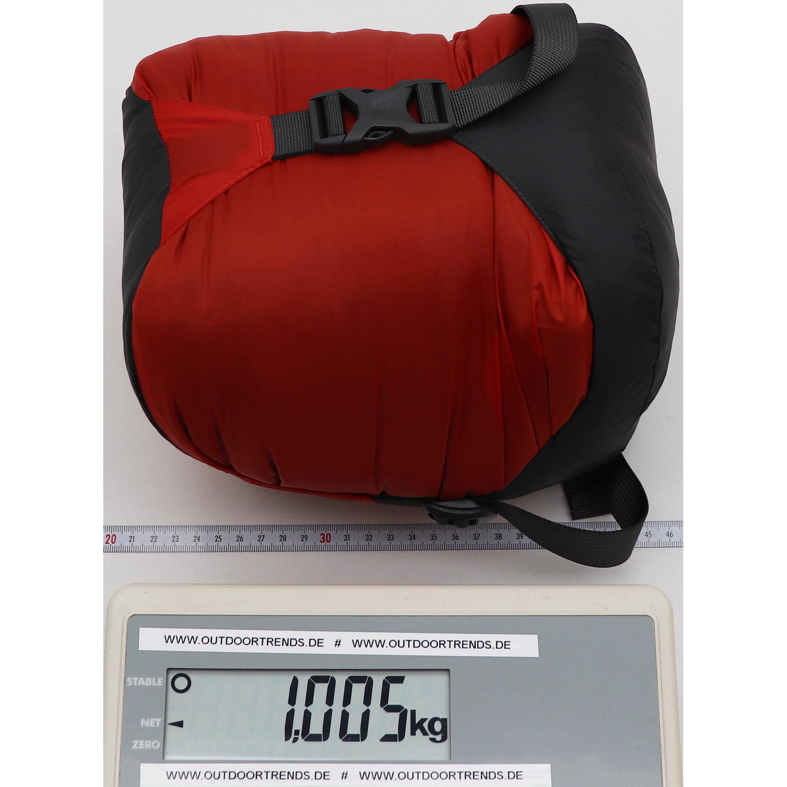 Daunen-Schlafsack Ascent 0C/32F tempest blue-maya blue 7/7