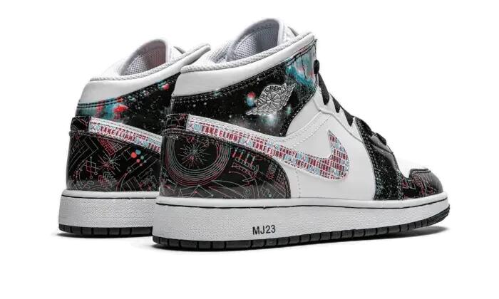 Jordan 1 Mid SE Take Flight (GS) 3/4