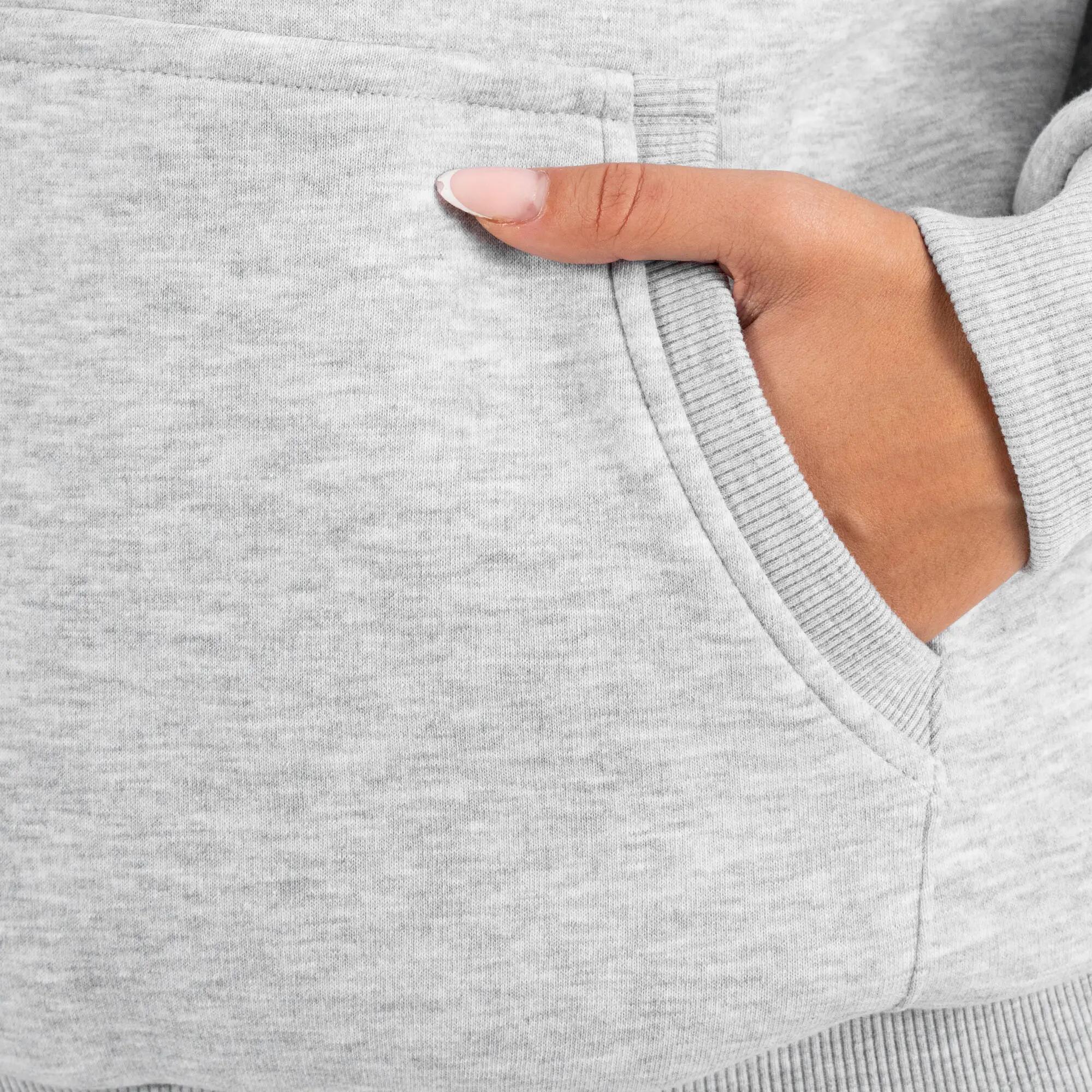 Damen Hoodie Thalea Grau Melange 6/6