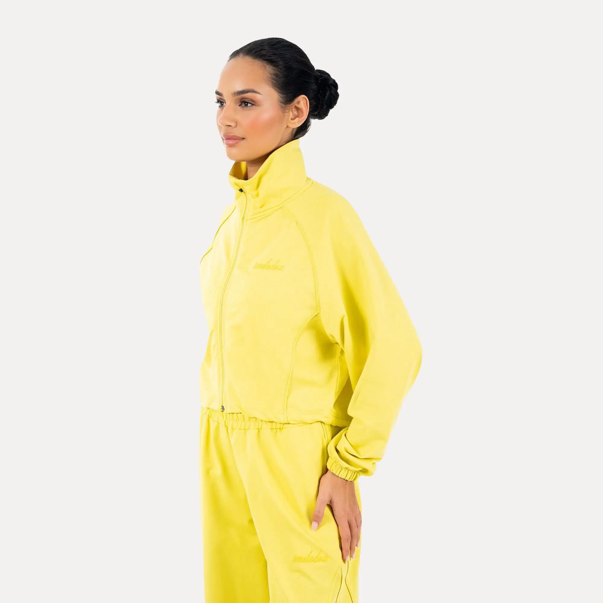 Damen Trainingsjacke Ylena Gelb 2/6