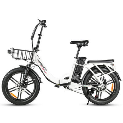 Bicicletta elettrica pieghevole SAMEBIKE CY20 Pro batteria da 36 V 13 Ah