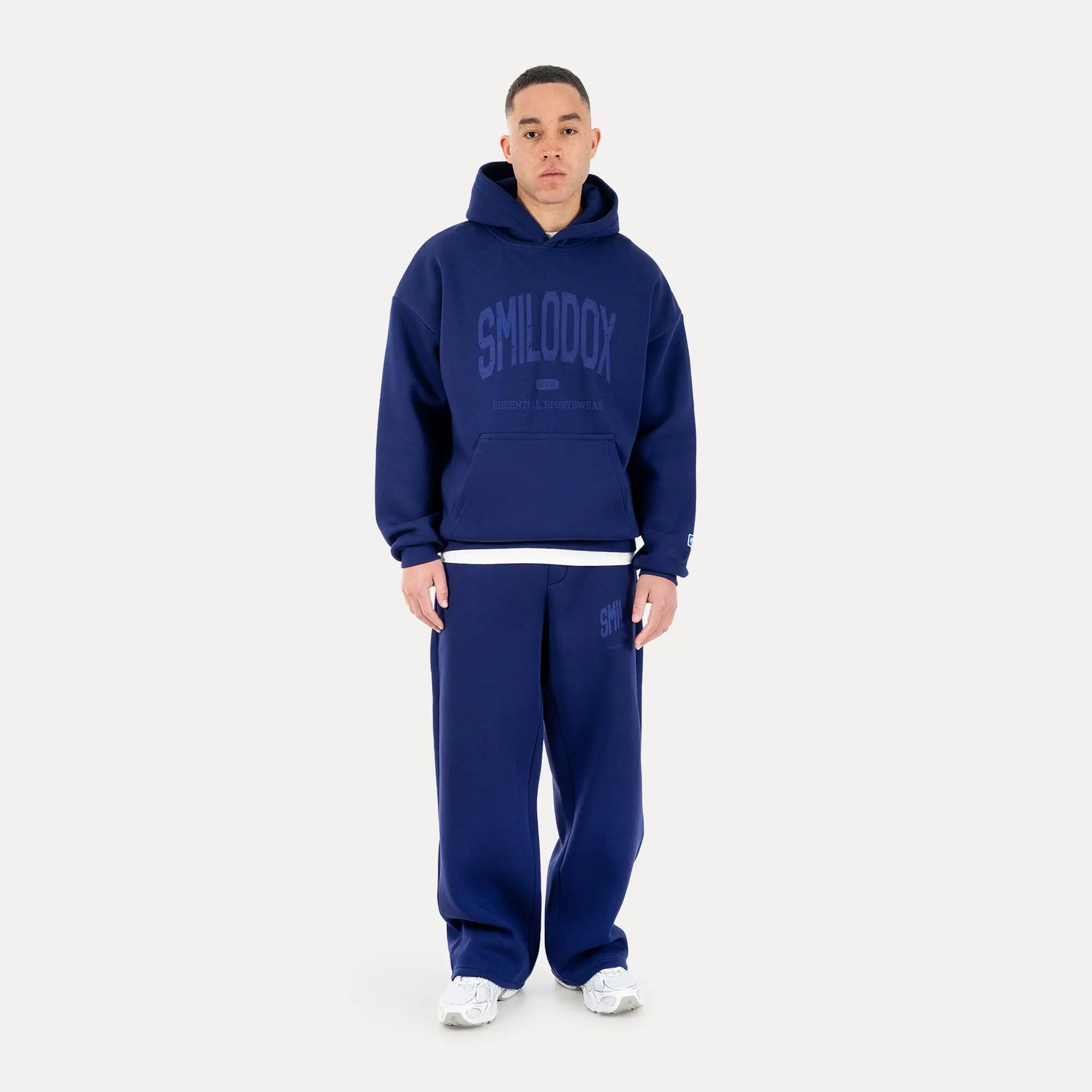 Herren Hoodie Oswin Dunkel Blau 3/6
