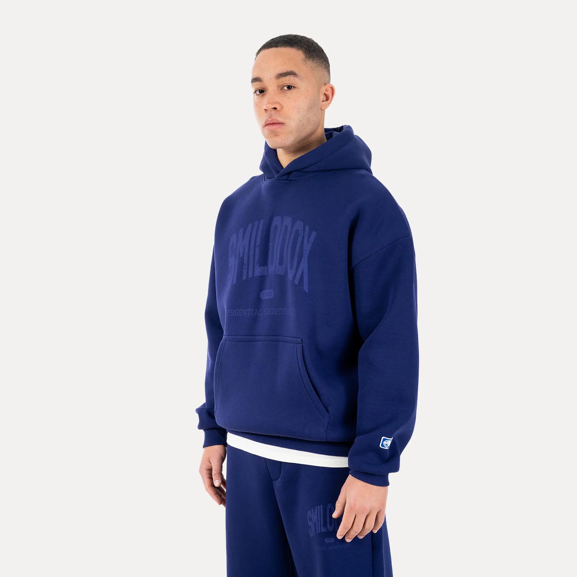 Herren Hoodie Oswin Dunkel Blau 2/6