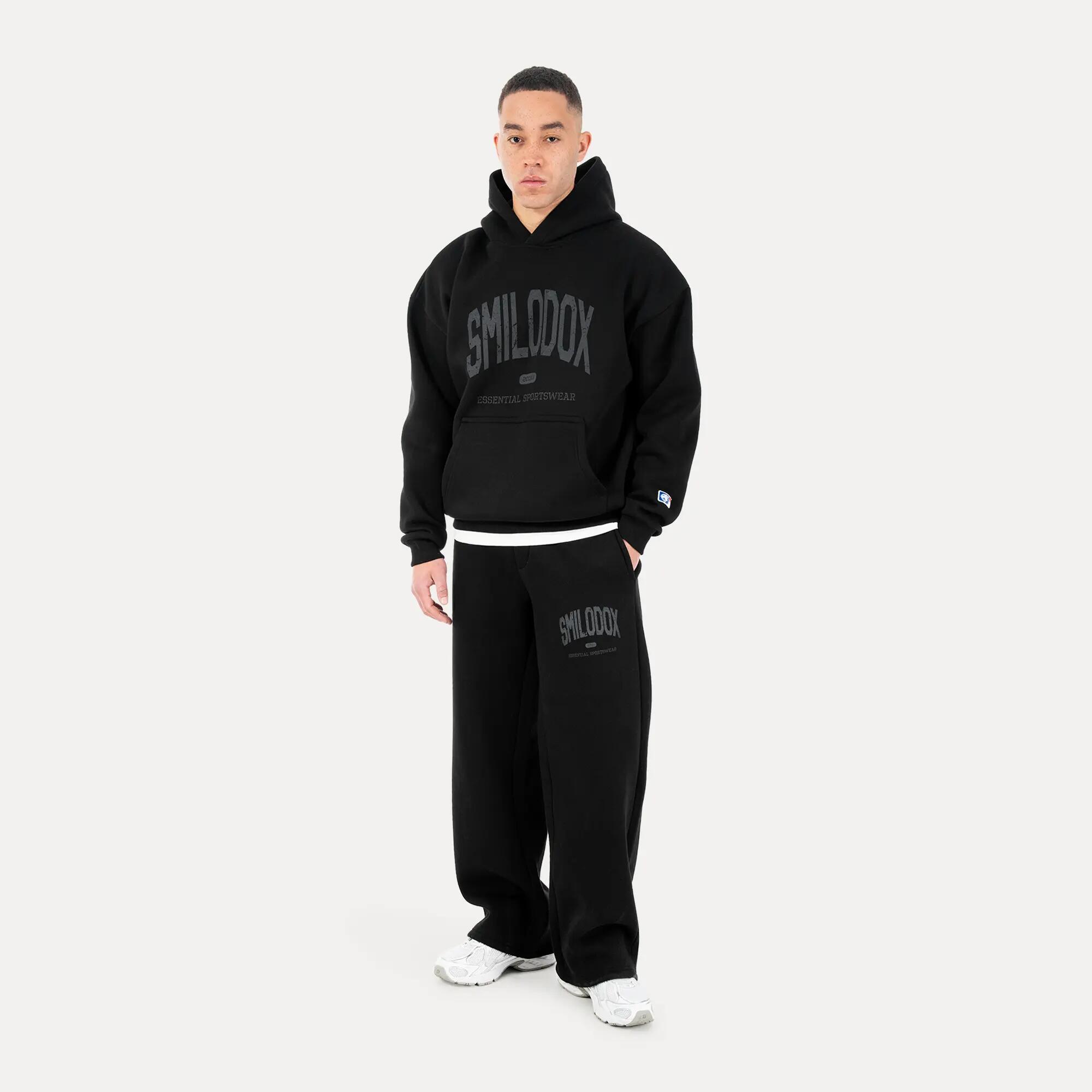Herren Hoodie Oswin Schwarz 3/6