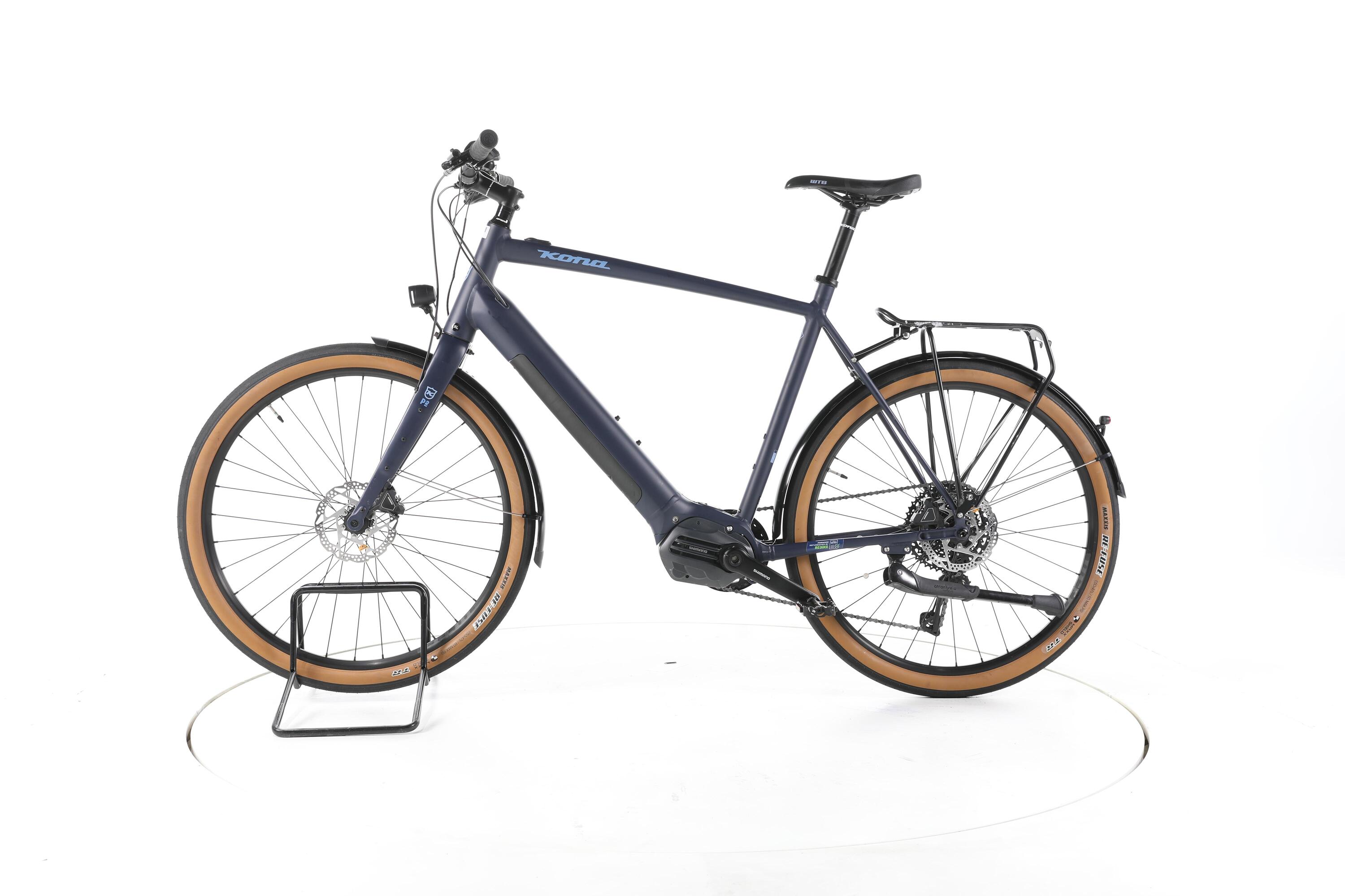 Tweedehands - Kona Dew-E DL Trekking E-Bike - Zeer goed 6/7