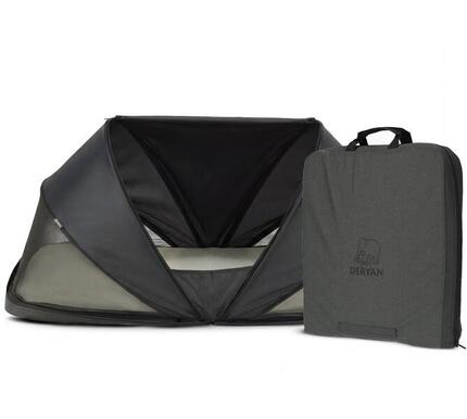 Deryan Cutey Campingbett - Babyzelt - Schwarz