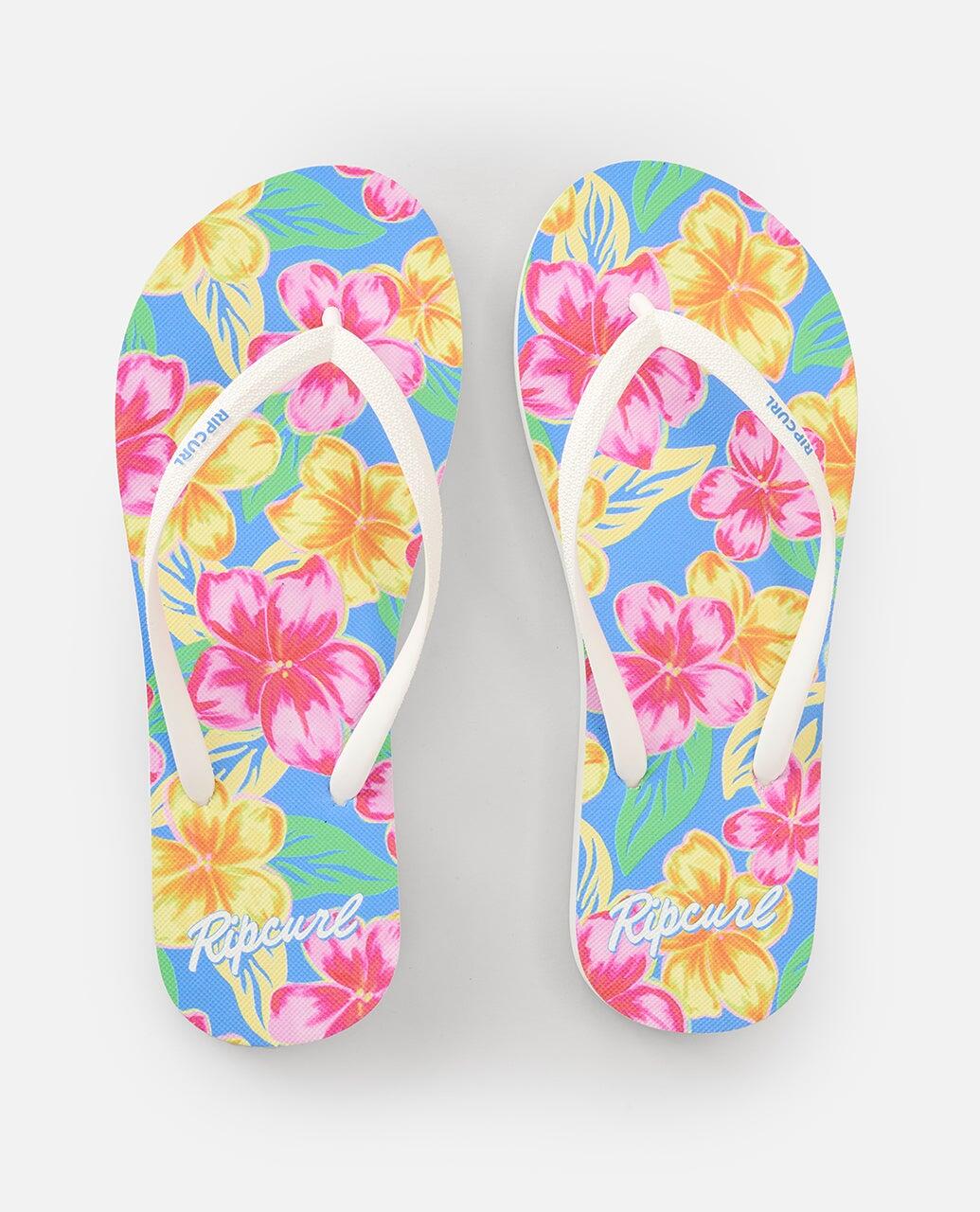 Tongs Unisex Mixed Bloom - Blue 3/6