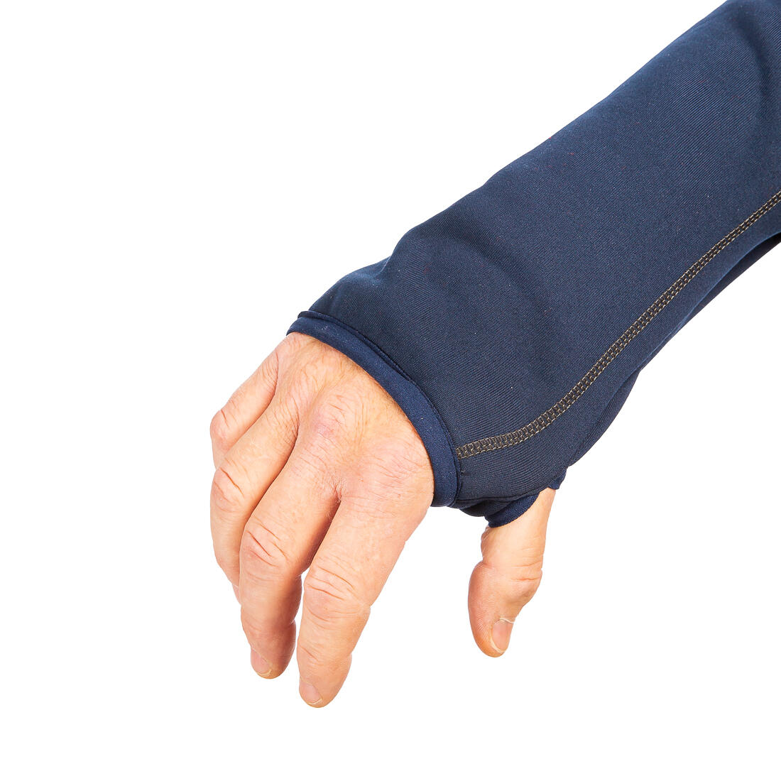Power-Fleece für Herren in Marineblau 4/4