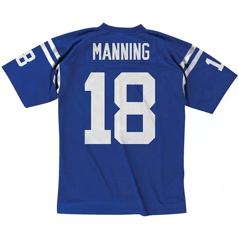 Maillot NFL Peyton Manning Indianapolis Colt 1998 Mitchell & Ness Legacy Retro B 2/2