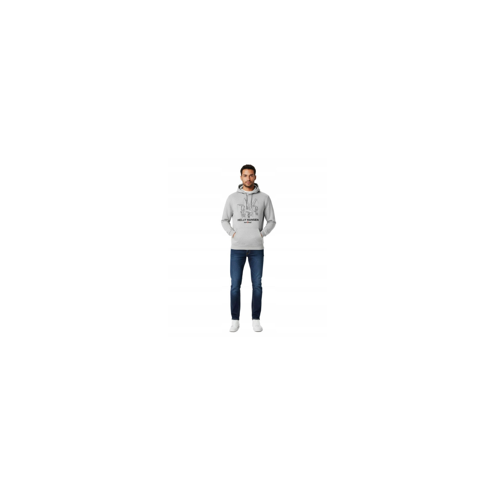 Helly Hansen Manchester Graphic hanorac bărbaţi, gri deschis