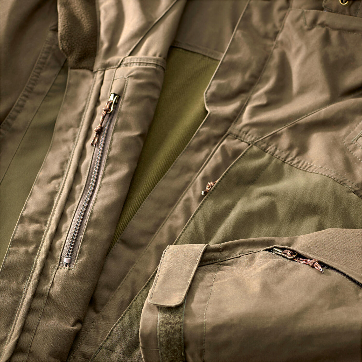 Fjällräven Lappland Hybrid Jacket M Herren (Dark Olive) Größe XXL 4/4