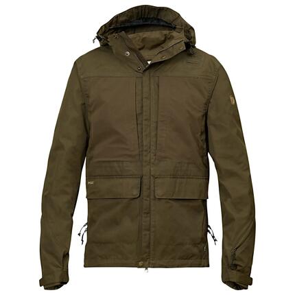 Fjällräven Lappland Hybrid Jacket M Herren (Dark Olive) Größe M