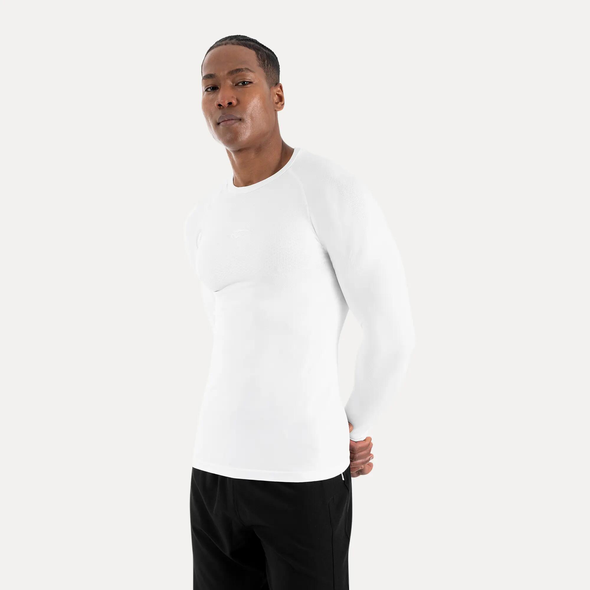 Herren Longsleeve Carnos Weiß 2/5