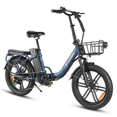 Samebike cy20 pro opvouwbare elektrische fiets, 36v 13ah accu, 7-versnellingen