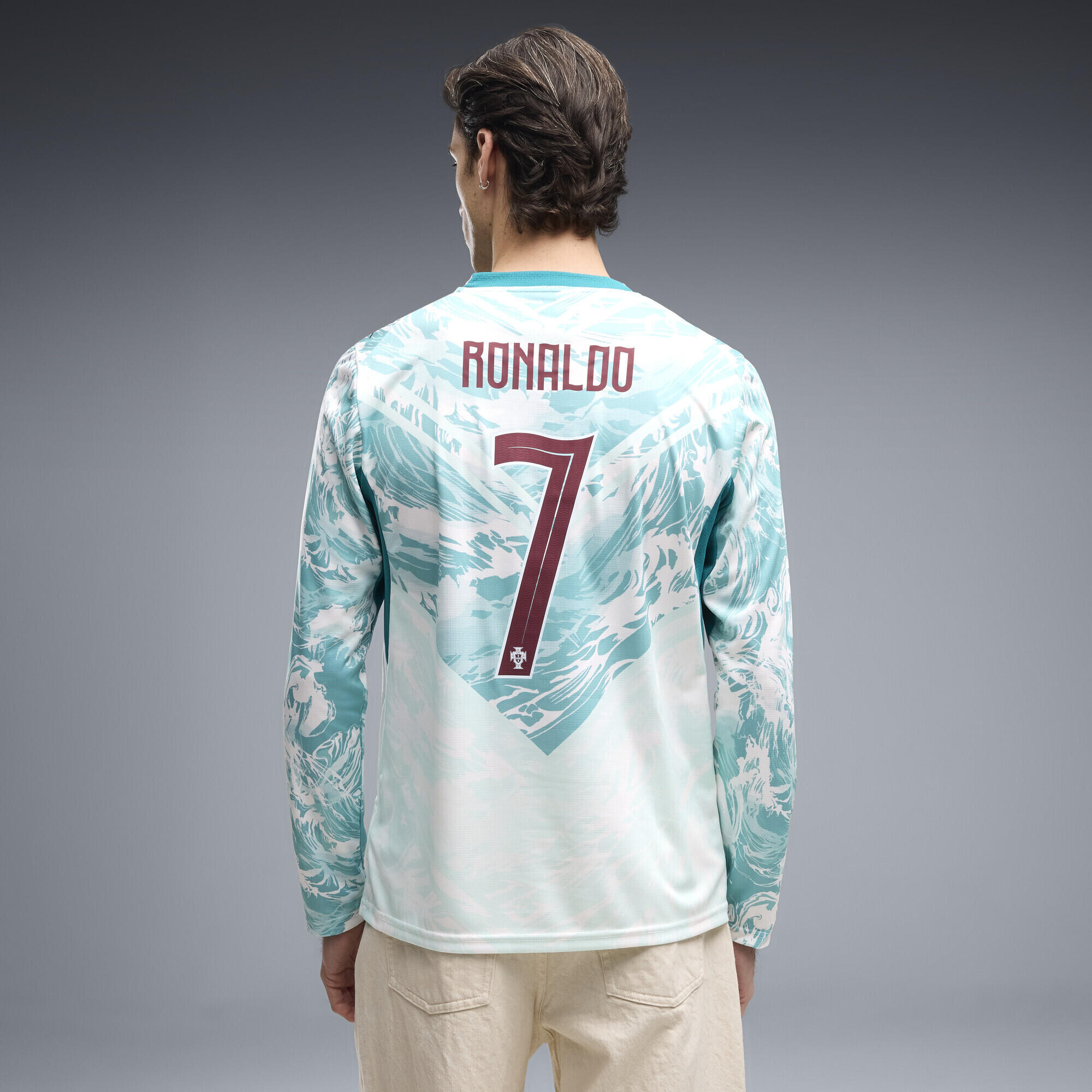 Camiseta jugador Portugal 2.a equipación de manga larga Hombre PUMA 3/5