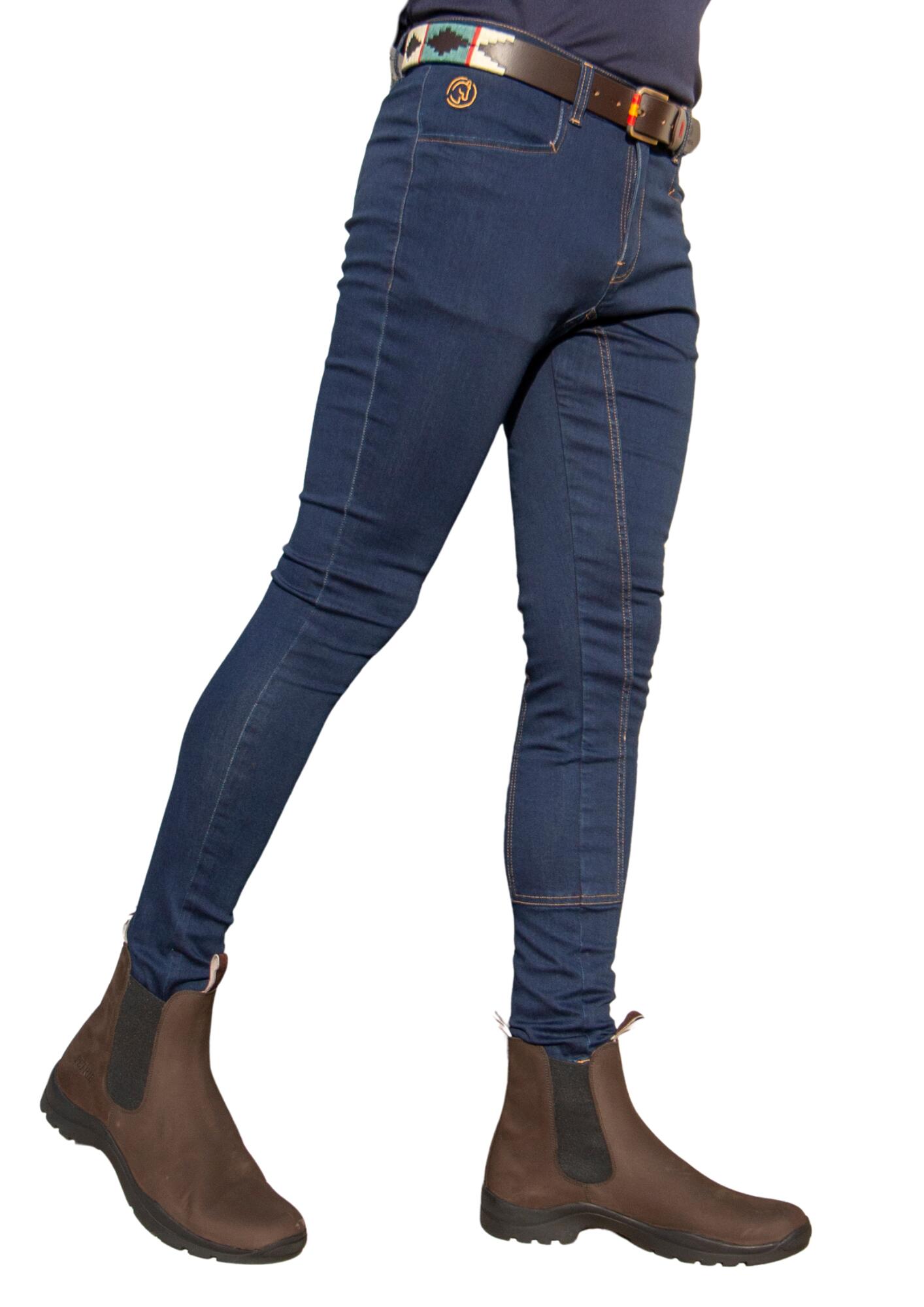 Pantalón breeche jeans  Los Nietos  | 38 | Jeans mojado 2/6