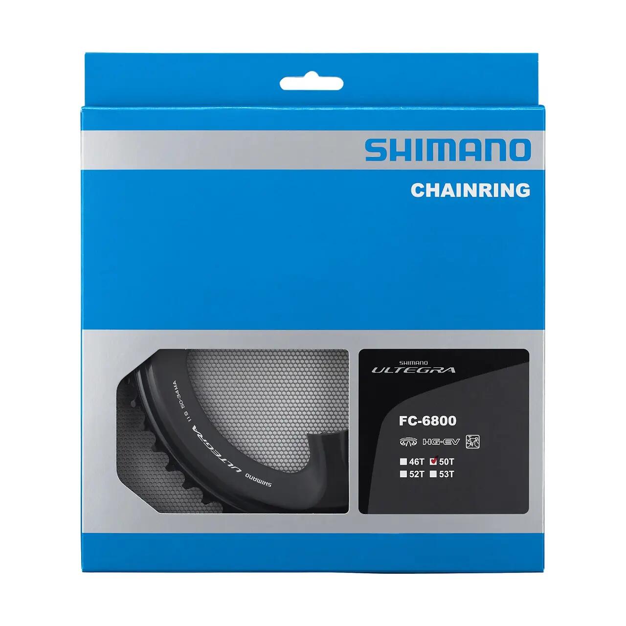 Plateau Shimano Ultegra 50T POUR FC-6800 2/2