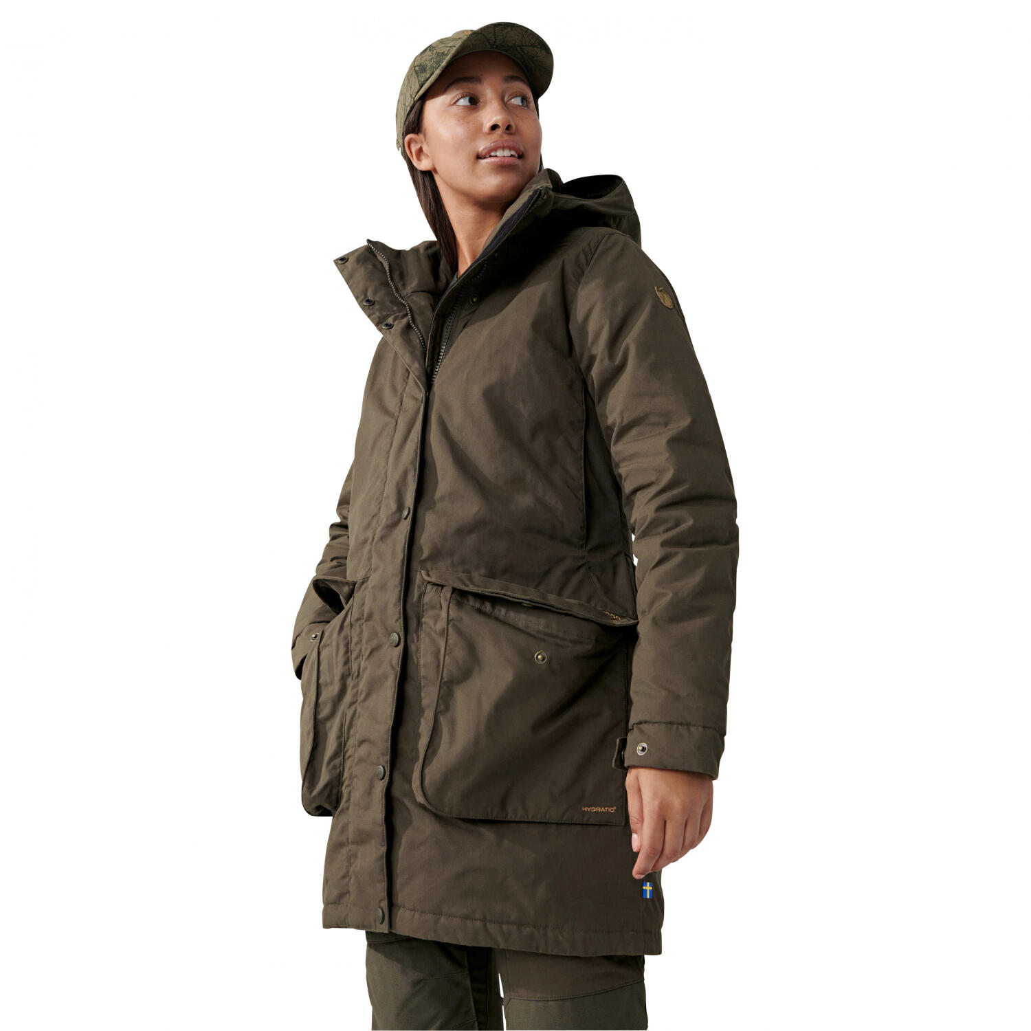 Fjällräven Lappland Högvilt Jacket W Damen (Dark Olive) Größe M 3/5