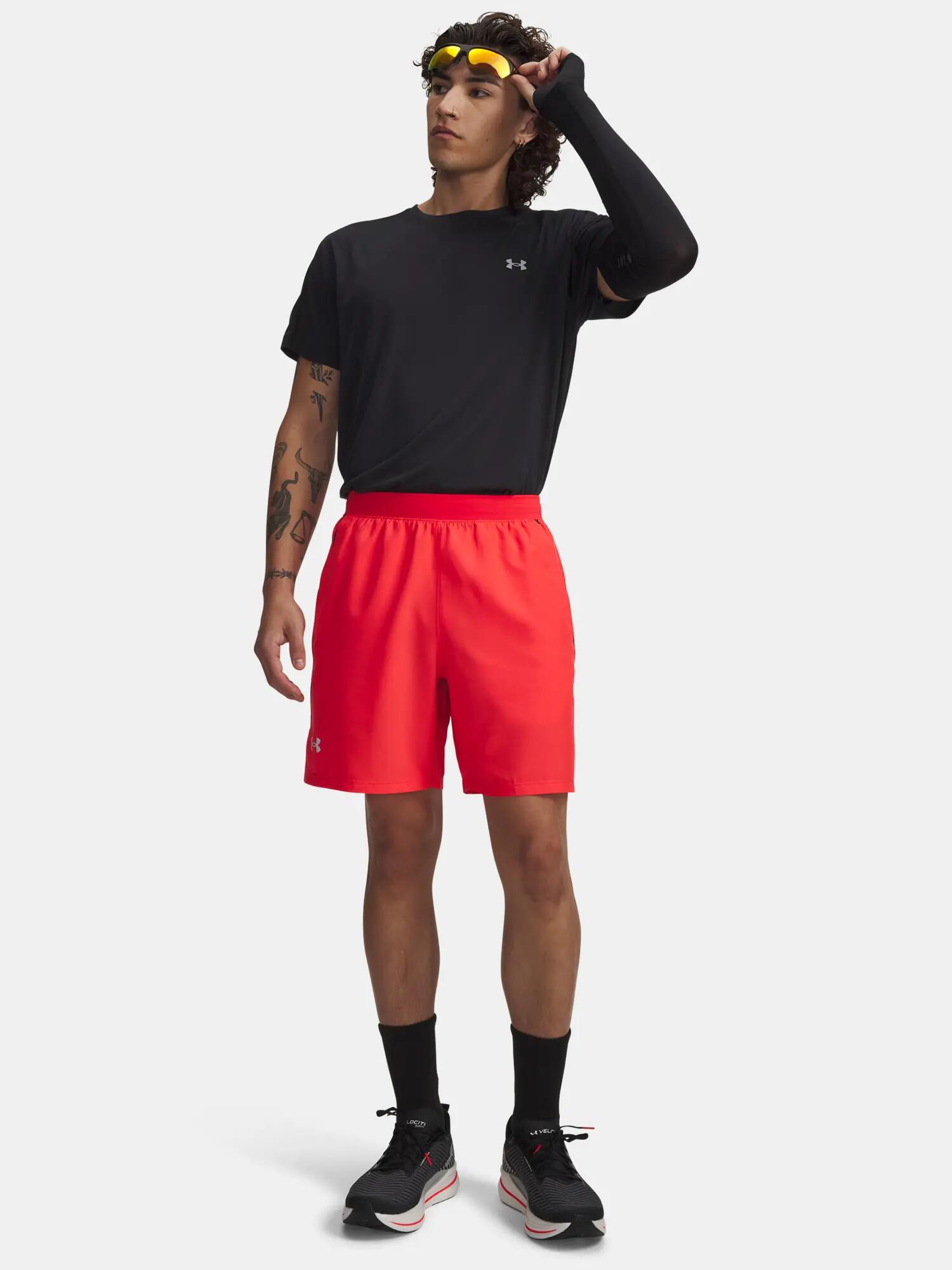 Pantalones cortos para correr para hombre Under Armour Launch 7" 3/3