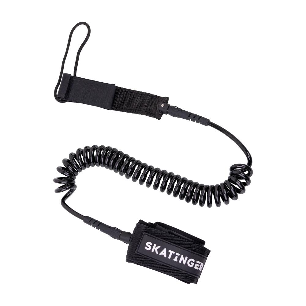SKATINGER Veiligheidsriem voor SUP board zwart 1/1