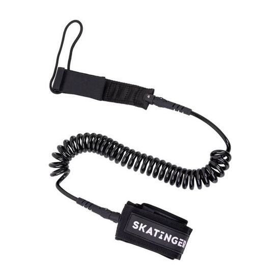 SKATINGER Leash smycz bezpieczeństwa do deski SUP czarna