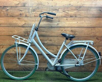 Tweedehands cortina transport stadsfiets bike, wit