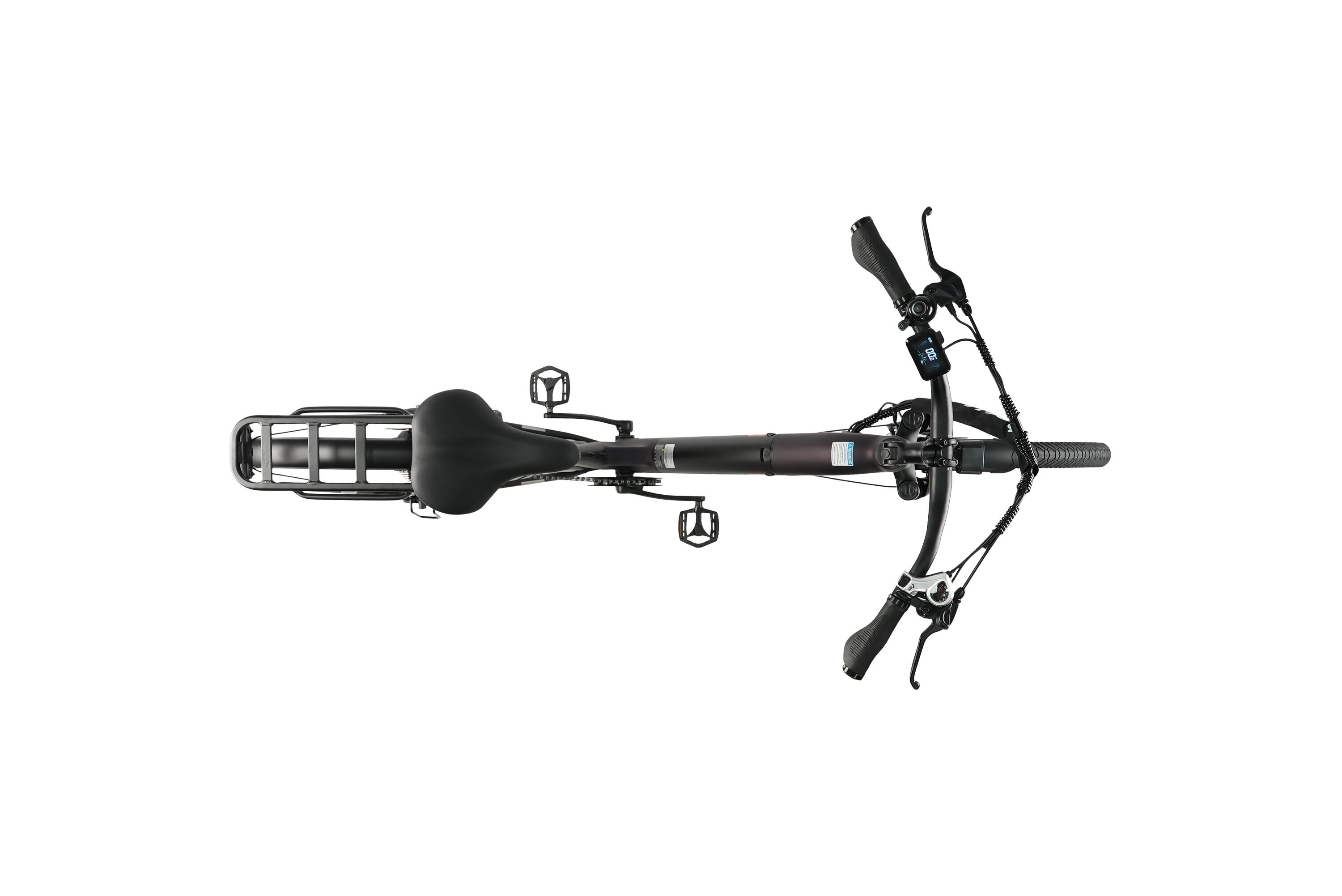 E-Bike entrada baixa C3 SE 120km bicicleta elétrica unissex roxo 3/7