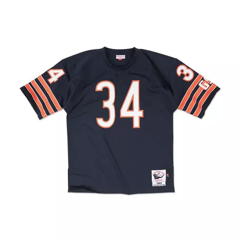 Maillot NFL Walter Payton Chicago Bears 1985 Mitchell & Ness Legacy Retro Bleu M 1/2