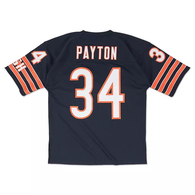 Maillot NFL Walter Payton Chicago Bears 1985 Mitchell & Ness Legacy Retro Bleu M 2/2