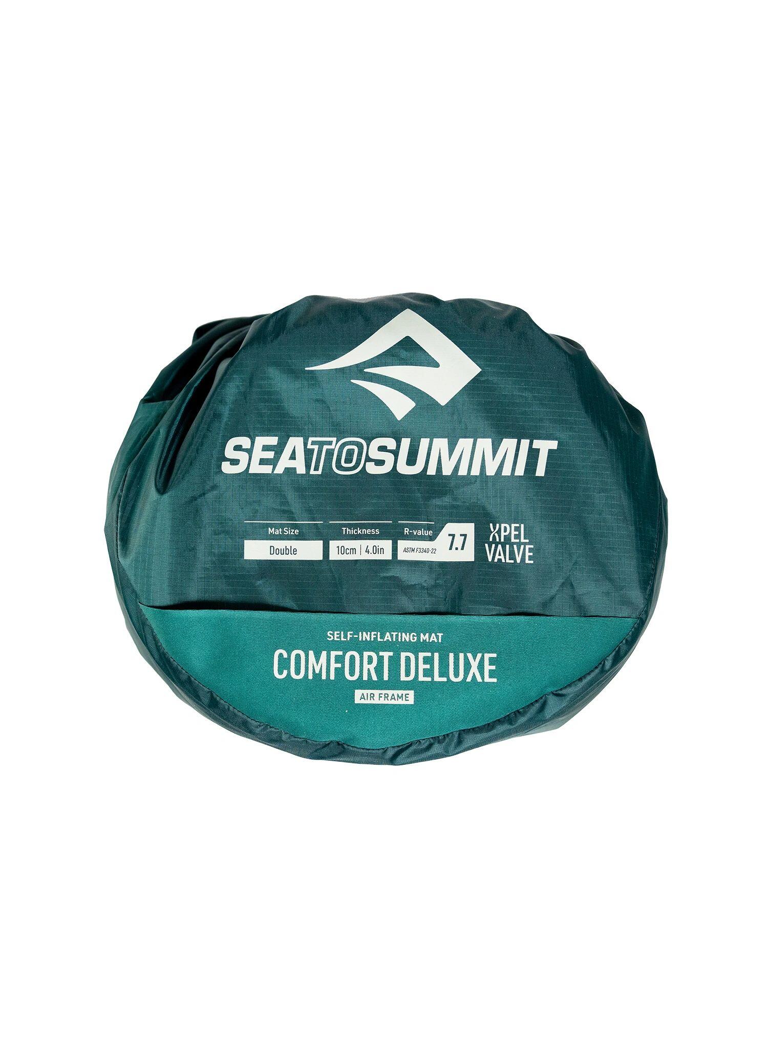 Mata samopompująca Sea to Summit Comfort Deluxe Mat LRW - rain forest 3/5