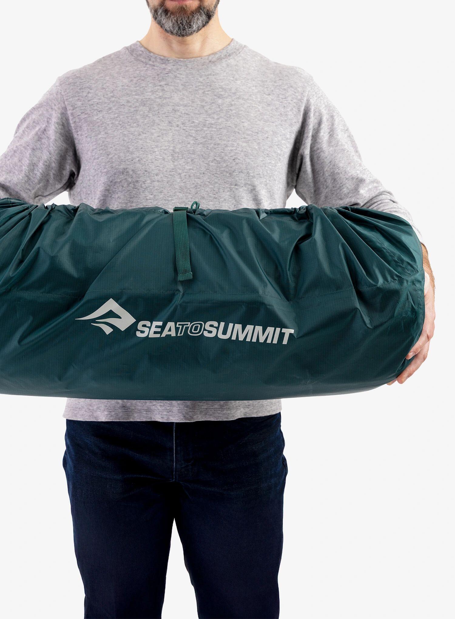 Mata samopompująca Sea to Summit Comfort Deluxe Mat LRW - rain forest 5/5