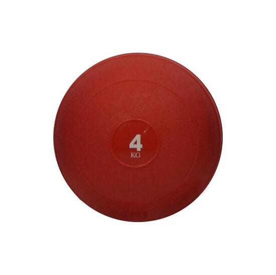 MEDECINE BALL SOUPLE GONFLABLE 4 Kg rouge Sporti